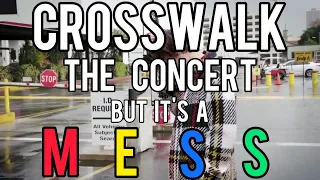 harry styles crosswalk concert but it's a mess