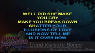 Gold Dust Woman -  Fleetwood Mac (Lyrics Karaoke) [ goodkaraokesongs.com ]