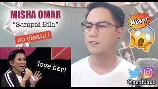 Sampai Bila - Misha Omar | Persembahan Live MeleTOP | REACTION