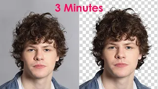 Cut Out Hair 3 MINUTES Photoshop Tutorial 2020 - Easy Tutorial