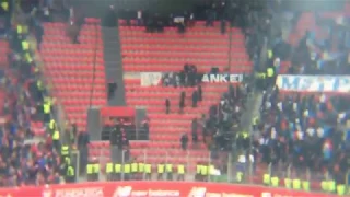 BILBAO VS OM " CORTÈGE ET AFFRONTEMENTS AVEC LA POLICE - ULTRAS MARSEILLE "