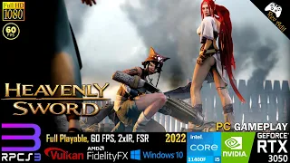 Heavenly Sword PC Gameplay | RPCS3 | Full Playable | PS3 Emulator | 1080p60FPS | 2022 Latest