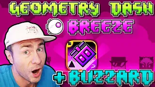 Geometry Dash NEW GAMES Breeze + Blizzard ALL LEVELS