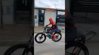 HOMEM ARANHA RASPANDO O RASPÃO/CHURRASQUEIRA