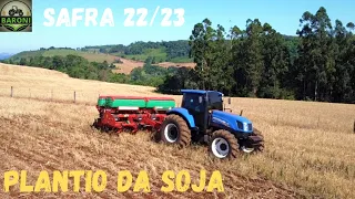 COMEÇAMOS O PLANTIO DA SOJA SAFRA 22/23 Terra molhada