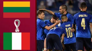 LITUANIA - ITALIA |QUALIFICAZIONI MONDIALI 2022|