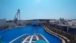 Typhoon (Water) Coaster POV OnRide | Land of Legends Park/Rixos World, Antalya