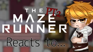 THE MAZE RUNNER REACTS TO EDITS AND THOMAS' PAST AS STILES STILINSKI // PT2 // @LOVIVES // CREDITS!