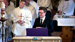 Declan Donnelly (of 'Ant & Dec' fame) speaks at funeral Mass for his brother, Fr  Dermott Donnelly