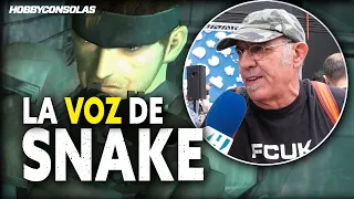 ALFONSO VALLÉS vuelve a ser SOLID SNAKE gracias a Metal Gear España. ¡Entrevista sobre el proyecto!