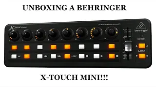 UNBOXING a Behringer X Touch Mini!!!