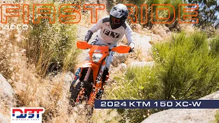 2024 KTM 150 XC-W First Ride | Dirt Bike Test