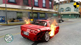 GTA 4 Crash Testing Real Car Mods Ep.19