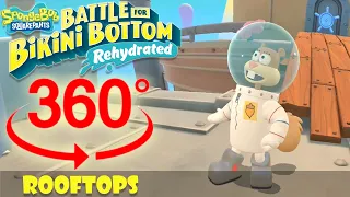 360° VR, Rooftops, SpongeBob SquarePants: Battle for Bikini Bottom - Rehydrated, Walkthrough, 4K