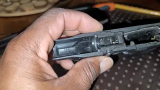 Smith & Wesson Shield (stuck) slide removal.