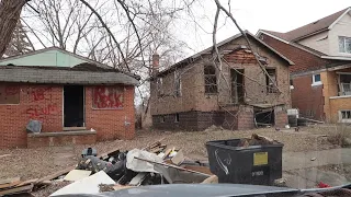 DETROIT HOMES AND PROPERTY GONE TO WASTE