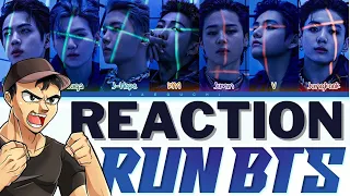 Metal Vocalist - BTS Run BTS Lyrics (방탄소년단 달려라 방탄 가사) ( REACTION )