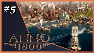 Нехватка рабочих ▶️ ANNO 1800 ⛵#5