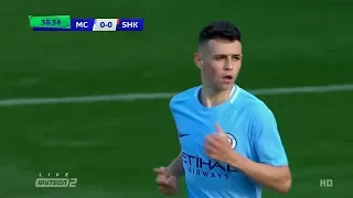 Phil Foden vs Shakhtar Donetsk U19 (Home) 26/9/2017 HD 720p