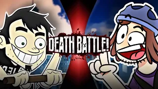 Dan vs Suction Cup Man (Dan VS vs Piemations) | fan made DEATH BATTLE trailer