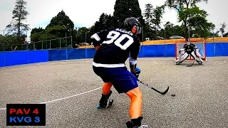 PAVEL BARBER VS. KANE VAN GATE | Inline Hockey Shootout