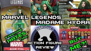 Marvel Legends Madame HYDRA Controller Wave Review comparing w/MARVEL LEGENDS TMNT DC MULTIVERSE