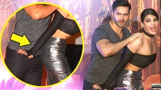 Varun Dhawan's FUNNY Poses With Jacqueline Fernandez In Public