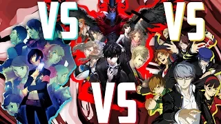 SEES VS Investigation Team VS Phantom Thieves