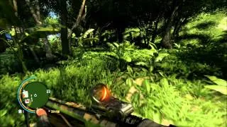 Far Cry 3 - Warrior difficulty - Outpost takedown - Knife only - Cradle Gas - undetected