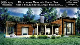 This Ultra Luxury Mountain House Plan I Have Ever Seen Under $2000+  Take A Tour [ In 2023 ]