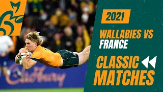 Wallabies vs France | 2021 - Brisbane | Classic Match