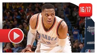 Russell Westbrook Full Triple-Double Highlights vs Rockets (2016.12.09) - 27 Pts, 10 Ast, 10 Reb