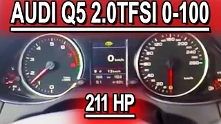 Audi Q5 2.0 TFSI acceleration 0-100