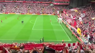 the kop in full voice