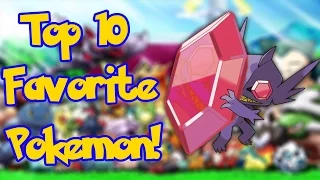 Top 10 Favorite Pokemon! - #Pokemon20