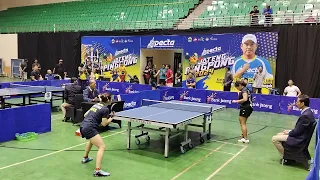 Final Umum Tenis Meja ll Aminah sukun vs Ho Ying Malaysia ll Specta Jateng 2024