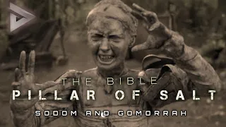 Sodom and Gomorrah scene-Lot's wife turn pillar of salt clip-The Bible