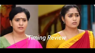 |muthazhagu today promo review|@Timingreview