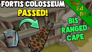 The Fortis Colosseum OSRS | New BIS Ranged Cape