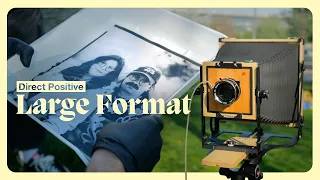 Shooting & developing pictures right on the spot | Direct Positive Paper on Large Format 8x10