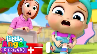 Boo Boo Song | Little Angel And Friends Kid Songs