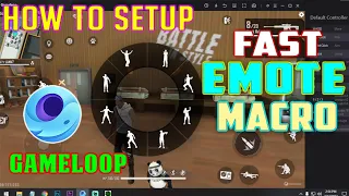 How To Use Super Fast Emote Macro In Gameloop Emulator