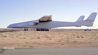 Самый большой в мире самолет Stratolaunch. Он все-таки полетел