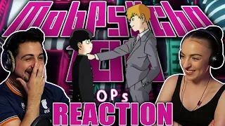 We reacted to EVERY MOB PSYCHO 100 OPENING!