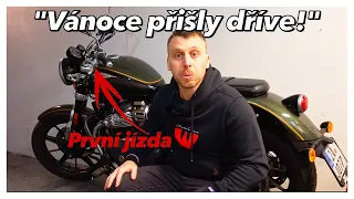 Vánoce přišly dříve | Nová motorka je tady!