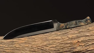 Making a Camp Knife, Part 2 - Prepper, Camping, Survival Knife