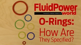 How do you specify O-rings?