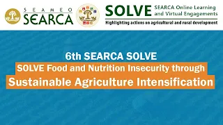 SOLVE Food and Nutrition Insecurity through Sustainable Agriculture Intensification revised