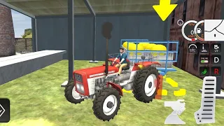 Tractor Game - Cargo Tractor - Simulator Tractor - Trolley Simulator Farming Game Video #10