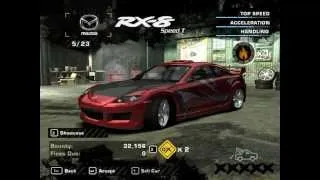 NFS Most Wanted - Mazda RX-8 Speed T fixed